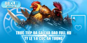 Trực Tiếp Đá Gà Cựa Dao Full HD, Tỷ Lệ 1:8 Cực Ấn Tượng